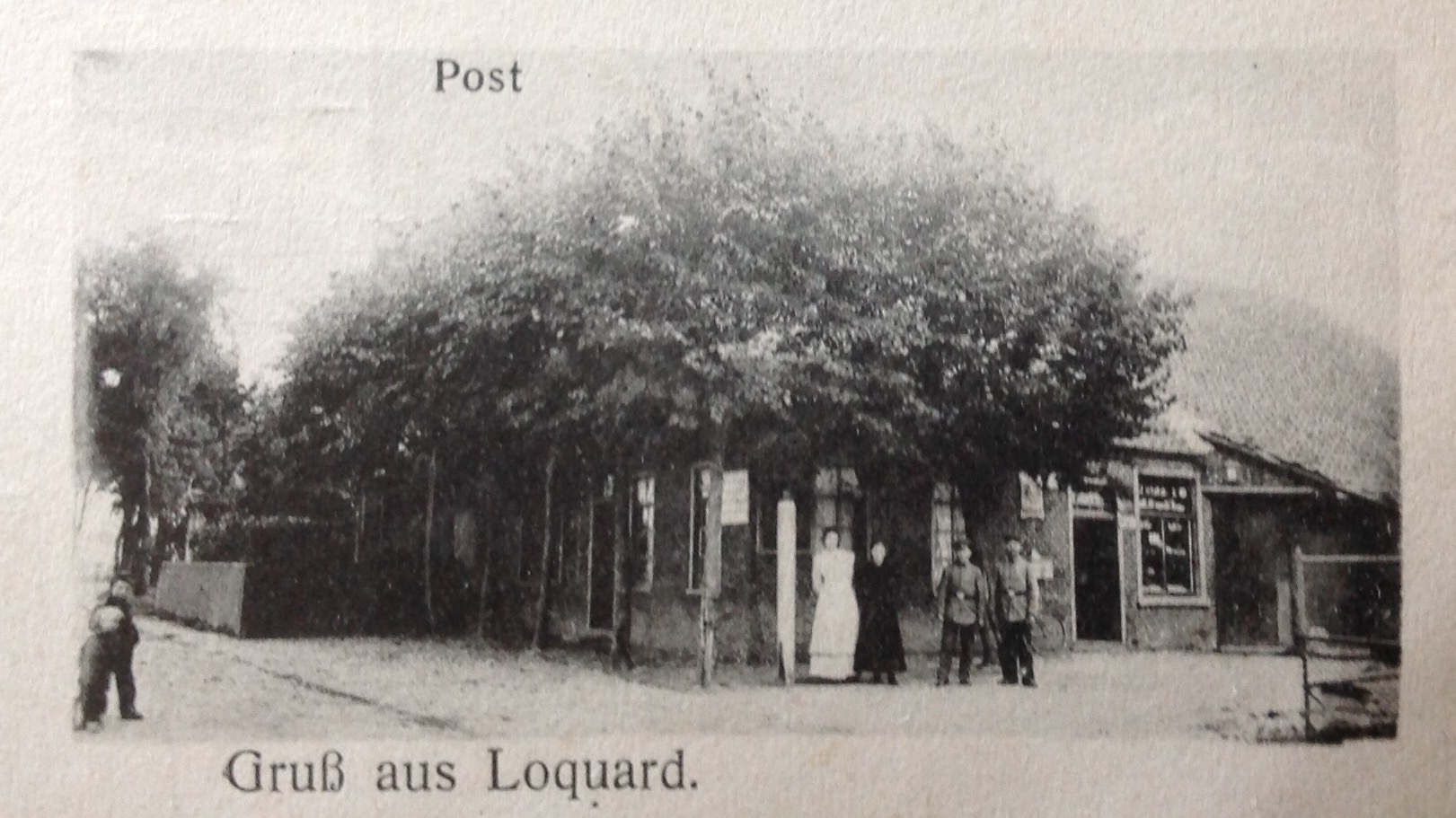 Alte Post Loquard ehemals Bauernhof Post und Gaststätte heute Ferienhaus